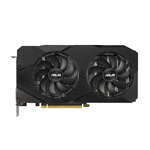 ASUS Nvidia GeForce RTX 2060S DUAL EVO Advanced 8G Super Gaming Grafikkarte (PCIe 3,0, 8GB DDR6 Speicher, HDMI, Displayport, USB Type-C, Advanced Edition)