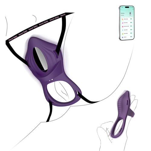 Sex Spielzeug für die Paare Vibrator, 3 in 1 Penisring & G-Punkt Stimulator Vibratorensets für Frauen Klitoris, App-Steuerung Vibration für Frauen bdsm Sexspielzeug für Paare Extrem Sex Toys