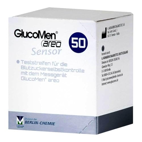 GlucoMen areo Sensor Teststreifen, 50 St