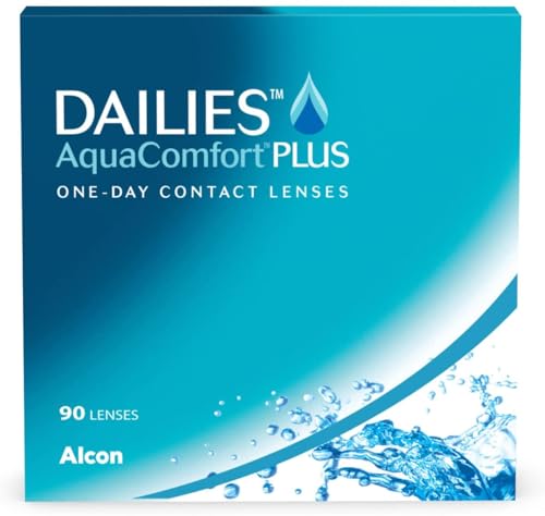 Dailies AquaComfort Plus Tageslinsen weich | 90 Stück | BC 8.7 mm | DIA 14.0 mm | -01.25 Dioptrien