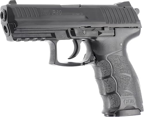 Heckler & Koch Airsoft Pistole P30, Federdruck Waffe mit < 0,5 Joule, inkl. 100 x 6 mm Soft-Air Kugeln