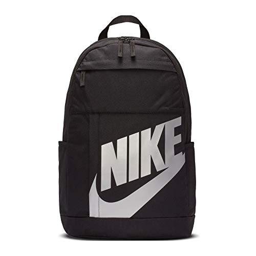 Nike Elemente 2.0 Ruksack Unisex Rucksack, 014 Black/Black/Metallic Silve, One Size