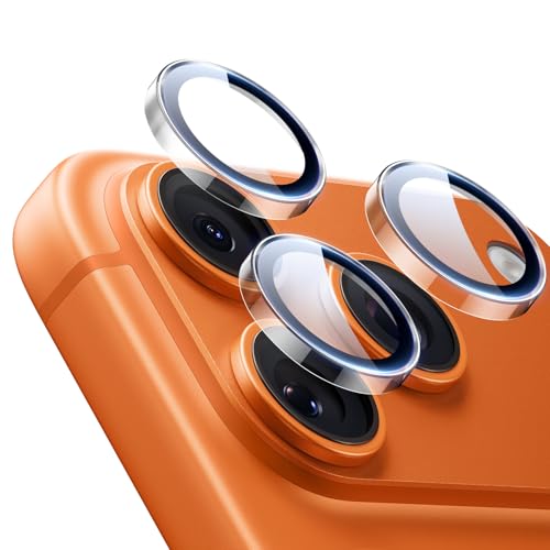 ESR für iPhone 17 Pro/Pro Max, iPhone 16 Pro/Pro Max, iPhone 15 Pro/Pro Max, iPhone 14 Pro/Pro Max Kameraschutz, robuster HD Individualschutz, kratzfestes, dünnes gehärtetes Glas, 1 Stück, Klar