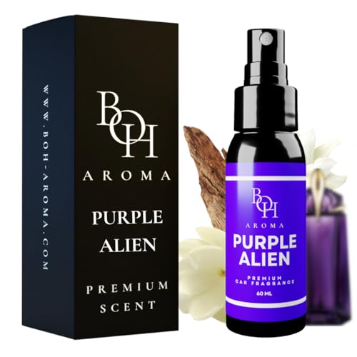 ALIEN Auto Duft - Auto Parfüm und auto lufterfrischer Innenraum, neutralisiert Gerüche im Auto, Autoduft mit eigenem parfum, autozubehör innenraum 60ml