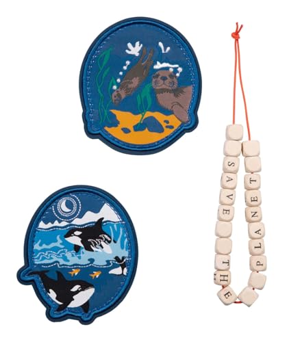 DerDieDas Wechselbuttons Grey Planet