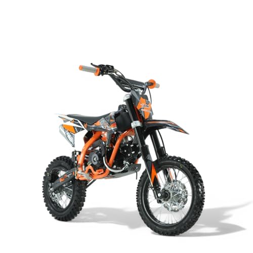 KXD KX7 707C Automatik 110CC 14-12 Dirt Bike Dirtbike CrossBike pocket Pitbike bike Rennbike Minibike Bike Pocket Ladegerät Grün