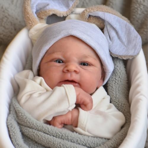 Zero pam Reborn Puppe Lebensecht 42 cm Silikon Baby Puppen Wie Echt Realistisch Newborn Babys Puppe Echte Babypuppe Reborn Baby Mädchen