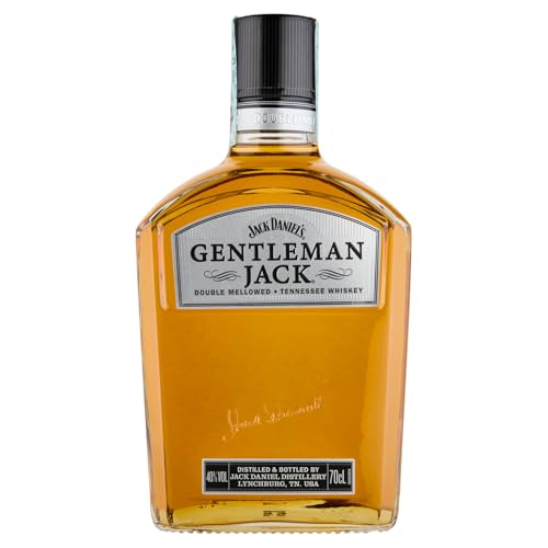 Jack Daniel's Gentleman Jack - Tennessee Whiskey -‎ Geschenkempfehlung - Ein Mix aus Karamell, Minze und dunklen, reifen Äpfeln - 0.7L/40% Vol