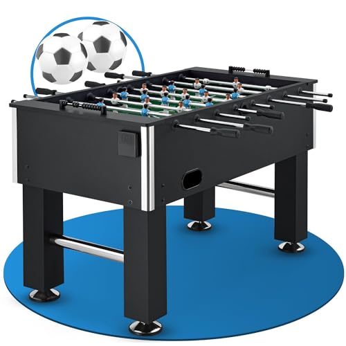 ArtSport Tischkicker Wuzzler - Kickertisch inkl. 2 Bälle mit Getränkehalter Kicker Tischfußball Fußballtisch Kickerkasten