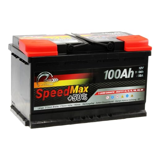 Autobatterie Speed Max L4100MAX 100Ah 850A 12V