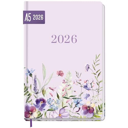 Häfft® Großdruck-Kalender 2026 mit extra großer Schrift & Zahlen - Hardcover Wochenplaner 