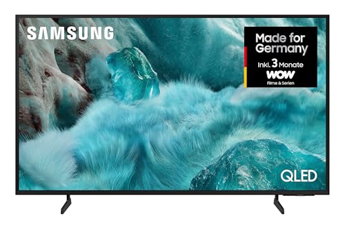 Samsung QLED Q7F2 4K 50 Zoll (125 cm) UHD Fernseher, Q4 AI Prozessor, Quantum Dot für Reale Farben, 4K Upscaling, Knox Security, Gaming Hub, Kostenlose Inhalte, Samsung Vision AI Smart TV (2025)