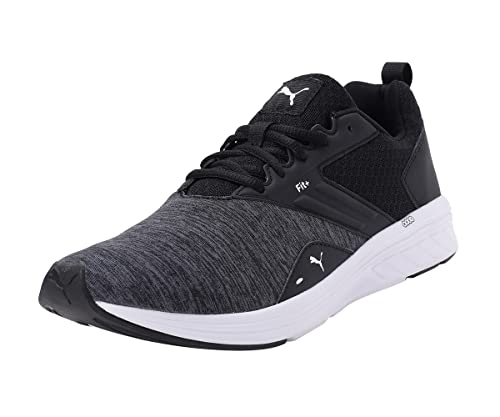 PUMA Unisex NRGY Comet Straßenlaufschuhe, Puma Black-Puma White, 46 EU