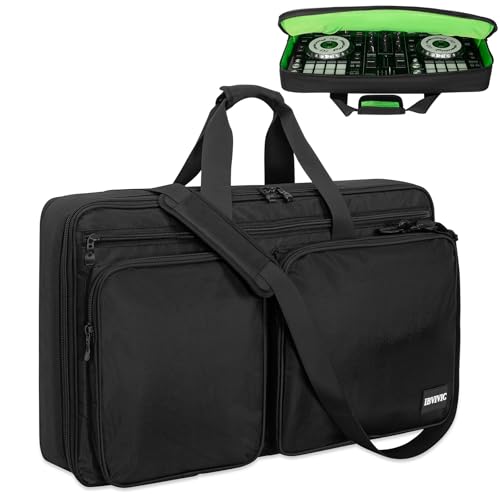 OUUTMEE DJ Controller Tragetasche, 77.5 x 54.5 x 17.5cm, Pioneer XDJ-RX3/RX2 DJ Controller Tragetasche, DJ Schutztasche mit Schulterriemen, passend für Pioneer XDJ RX Bag