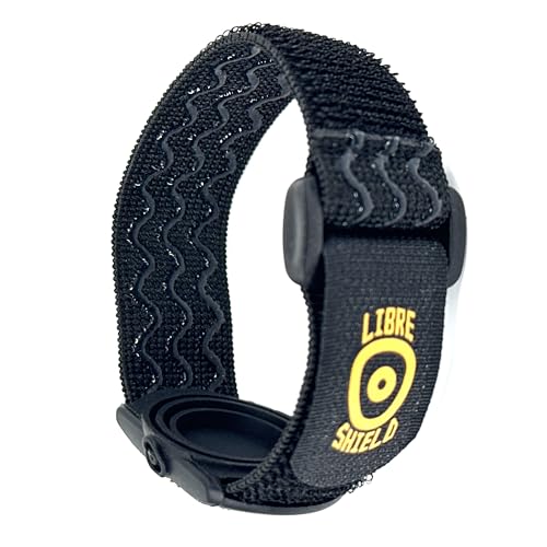 Freestyle Libre 3-14 Tage Sensor-Armband, maximaler Schutz, Aktivitäts-Armband, waschbar und wiederverwendbar, keine Flicken mehr (schwarz)