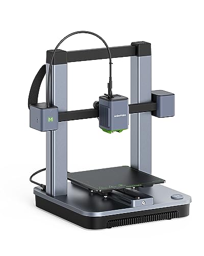 AnkerMake M5C 3D Drucker, 500 mm/s High-Speed 3D-Druck, 50 μm Präzision, All Metal Hotend, Bis zu 300℃ 3D Druck, Intuitive Steuerung über mehrere Geräte, Auto-Nivellierung, 220×220×250 mm Druckvolumen