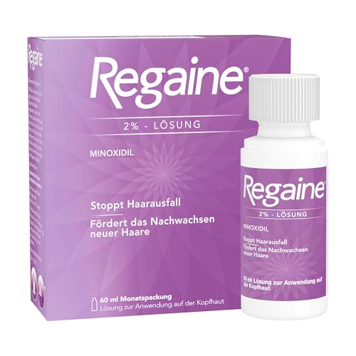 REGAINE Frauen Lösung: Mit 20 mg/ml Minoxidil bei erblich bedingtem Haarausfall, stoppt den erblich bedingten Haarausfall und regt neues Haarwachstum an, 60 ml