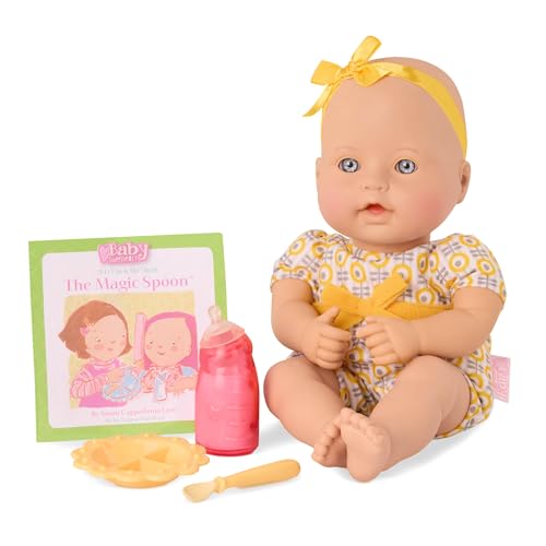 Baby Sweetheart - Fütterungszeit - 31cm Baby-Puppe - Weicher Körper - Zubehör für die Fütterung - Vorgetäuschtes Spiel - Spielzeug für Kinder ab 3 Jahren