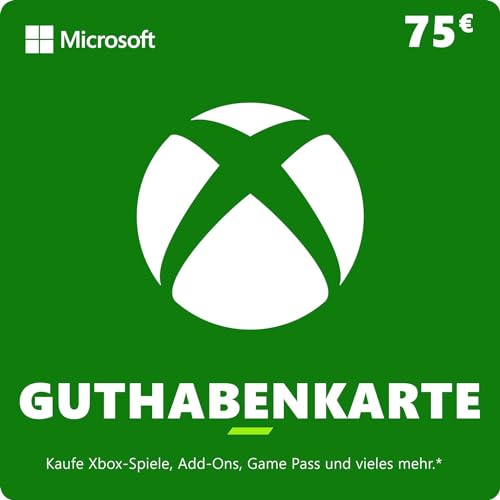 Xbox Guthaben | 75 EUR | Xbox Series X|S, Xbox One & Windows [Download Code]
