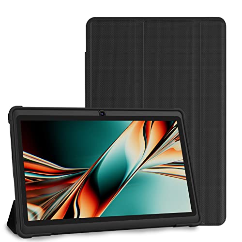 PRITOM 7-Zoll-Tablet Android 11, 4 GB (2+2 Expand), 32 GB, (erweiterbar um 128 GB) Tablet-PC mit Quad-Core-Prozessor, 3500 mAh, HD-IPS-Display, Doppelkamera, WLAN, Bluetooth