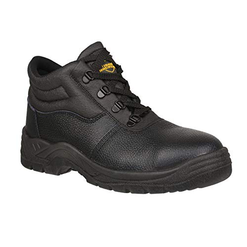 Iron Mountain IMBT227 Unisex wasserdichte Arbeits- und Utility-Sicherheitsstiefel, Schwarz, EU 45