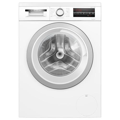 Bosch WUU28T70, Serie 6, Waschmaschine 8 kg, 1400 UpM, Unterbaufähig, schneller waschen mit SpeedPerfect, Nachlegefunktion, Hygiene Plus, VarioTrommel, Leise dank EcoSilence Drive, LED-Display, Weiß