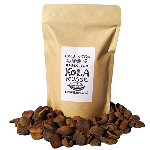 Bio Kolanuss ganz, Kolanüsse getrocknet & handverlesen (500g)