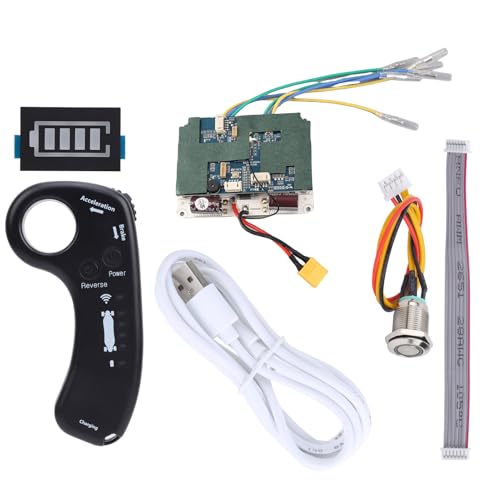 BuyWeek Elektrisches Skateboard Controller ESC Set, Fernbedienung Elektrisch Longboard Controller Sinusoid Dual Drive Nabenmotor Control Panel ESC Elektroroller Zubehör