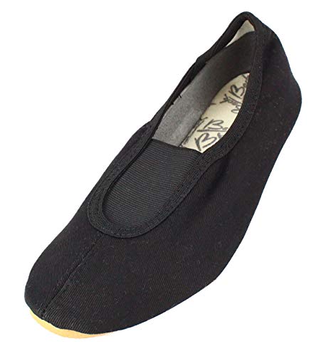 Beck Unisex Basic 025 Gymnastikschuhe, Schwarz, 44 EU