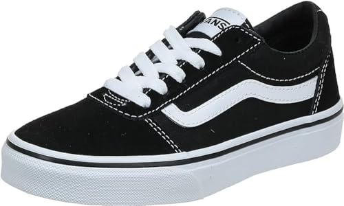 Vans Unisex Kinder Ward Sneaker Ward Trainers, (SUEDE/CANVAS) BLACK/WHITE, 38.5 EU