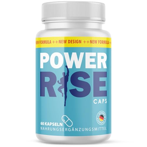 Power Rise Caps - für mehr Leidenschaft zu zweit - bewährte Zutatenkombination - 60 Kapseln