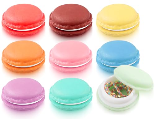 AOYEGIC 9 Stück Mini Aufbewahrungsbox Set,Süß Kleine Schmuckschatulle,Tragbar Kosmetiktasche,mädchen sachen box,für Storage Perlen Candy Ohrring Ring Schmuck Halsketten und Kosmetik(bunte)