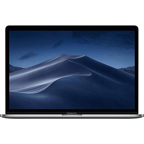 Apple MacBook Pro, 2019 Mit Intel Core i9 & Touch Bar (15-Zoll, 16GB RAM, 512GB Speicher SSD) (QWERTZ Deutsch) Space Grau (Generalüberholt)
