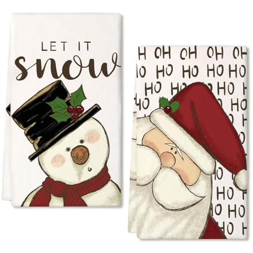 Weihnachtsdeko Innen Geschirrtücher 2er Weihnachten Deko Geschirrtuch Christmas Decorations Tischdeko Weihnacht Tisch Dekoration Küche Weinachtsdekorationen 40 x 60 Küchentücher Geschenke Weihnachts