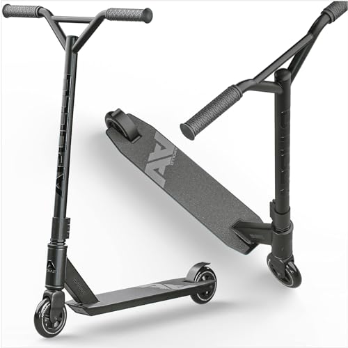 Apollo Stunt Scooter - Genius Pro | Robuster Kinder Scooter mit ABEC 9 Kugellager | Trick Roller, Tretroller, Starker Stuntroller | Top Stunt Scooter Kinder ab 6 Jahre | perfekt auch als Cityroller