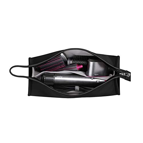 BUBM Reise-Aufbewahrungstasche, kompatibel mit Dyson Airwrap Styler, Shark Flexstyle Air Styling & Drying System, tragbare Tragetasche Organizer für Airwrap Styler und Befestigungen,Schwarz