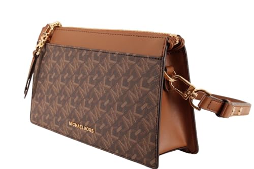 Michael Kors Women Lg Conv Xbody Hand Bag, BRN/Luggage