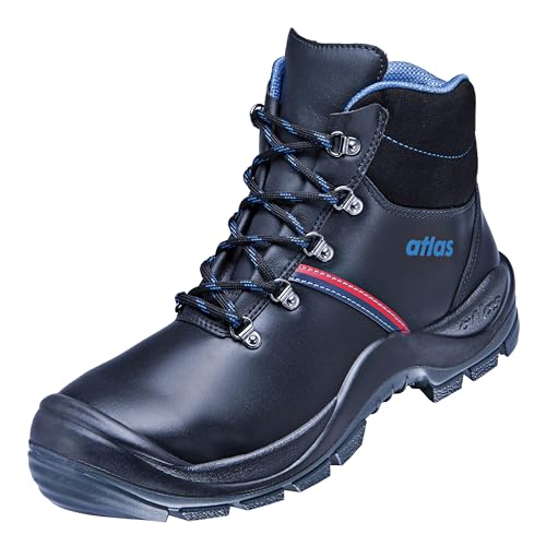 Atlas Anatomic BAU 500, Arbeitsschuh Klasse: EN ISO 20345:2011 S3, Schwarz, 46 EU