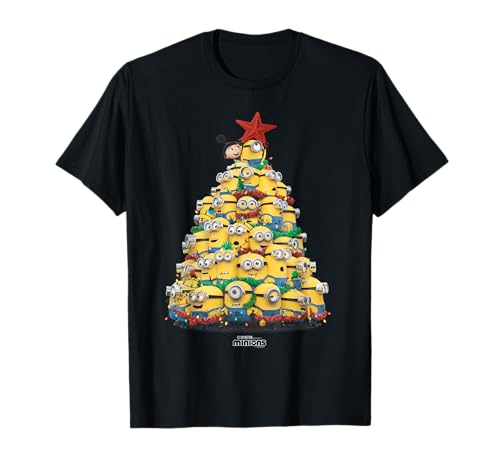 Minions Christmas Tree T-Shirt