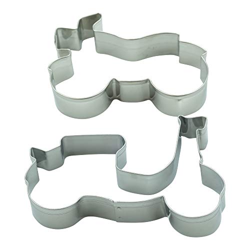 BekkiB 2er Set Motorroller Motorrad Ausstecher Ausstechform Keksausstecher Motorroller