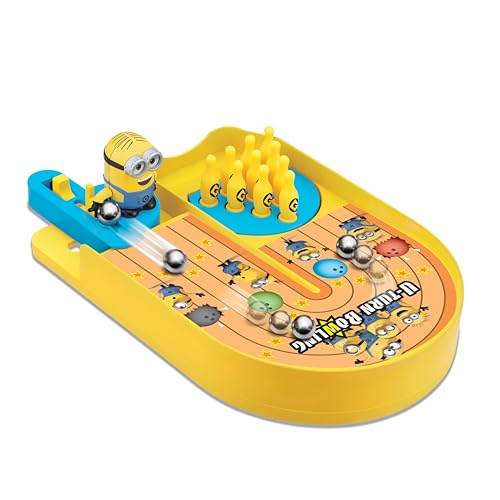 EPOCH Games - 7518 Minions U-Turn Bowling - Party Game Geschicklichkeitsspiel