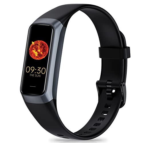 Zeacool Fitness Tracker Smartwatch Herren Damen, IP68 Wasserdicht Fitnessuhr, Aktivitätstracker mit 24h Herzfrequenz, Schlaf, Blutdruck Monitor Schrittzähler Uhr Sportuhr für iOS Android (Schwarz)