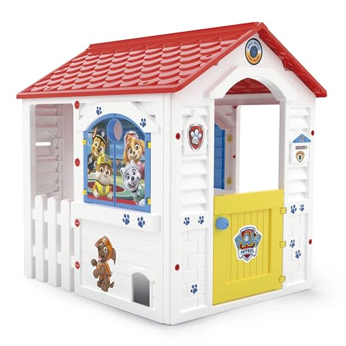 Chicos - Paw Patrol Spielhaus Kinder Outdoor Robuster und langlebiger Kunststoff | Schnelle und einfache Montage/Demontage. Gartenhaus für Jungen und Mädchen ab 3 Jahren (89526)