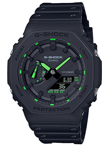 Casio G-Shock Herrenuhr aus Kunstharz und Karbon – CA.GA-2100-1A3ER