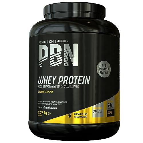 Premium Body Nutrition Whey Protein/Molkeeiweißpulver, 2,27 kg Banane