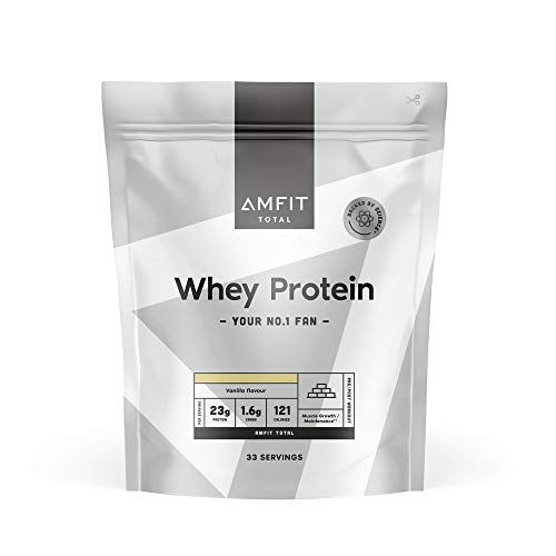 Amfit Nutrition Whey Protein Powder 1kg Vanilla
