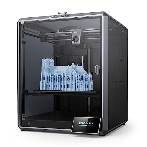 Creality K1 Max 3D Drucker, 3D Printer mit AI LiDAR AI Kamera, 300 x 300 x 300 Großes Bauvolumen, 600 mm/s Druckgeschwindigkeit, Duale, freihändige automatische Nivellierung, Duale Kühlung