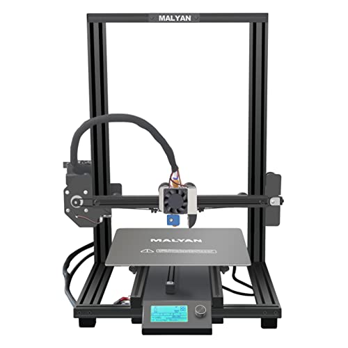 MALYAN MA10 3D Drucker - FDM 3D Drucker für Kinder und Anfänger mit Netzteilschutzvorrichtung und magnetischer Flexibler Abnehmbarer Bauplatte DIY 3D Drucker Druckgröße 300 x 300 x 400 mm