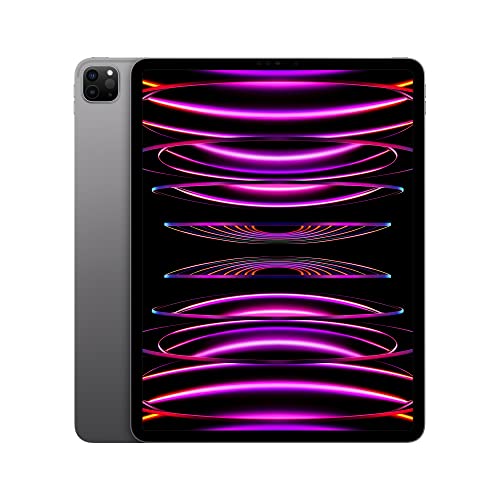 2022 Apple iPad Pro (12.9-inch, Wi-Fi, 128 GB) - Space Grau (Generalüberholt)