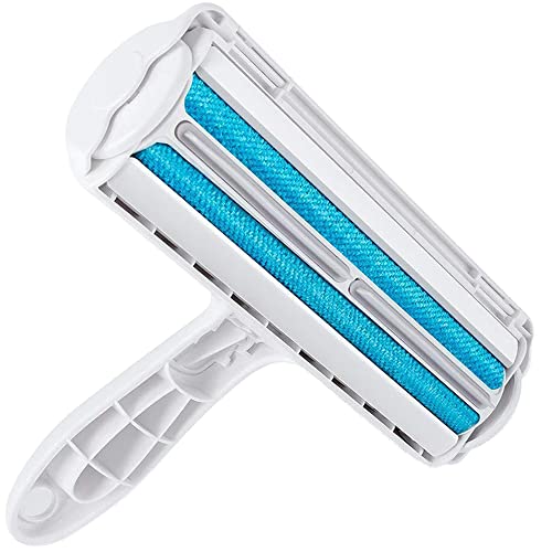 Retoo Effektiv Tierhaarentferner, Fusselroller für Katzenhaare und Hundehaare Wiederverwendbar, Fusselbürste für Kleidung, Sofa, Auto, Bett, Teppich, Hundehaarentferner, Katzenhaarentferner